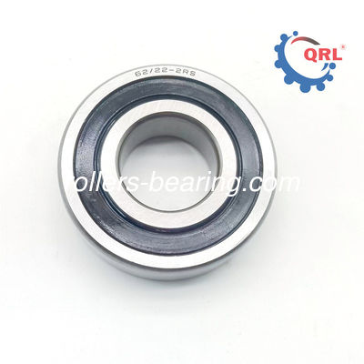 Derin kanatlı top rulmanları 62/22 2RS 22X50X14MM Derin kanatlı top itme rulmanı