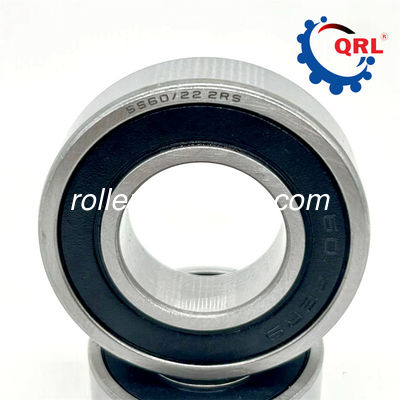 Tek sıra derin oluklu top rulmanları 60/22-2RS SS60/22 RS 22x50x14 mm